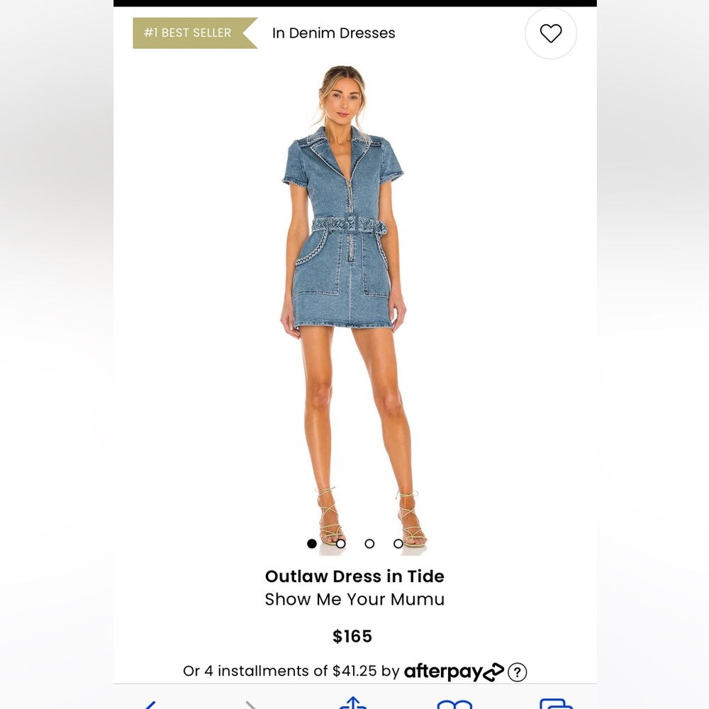 Outlaw Dress in Tide Show Me Your Mumu

Size S